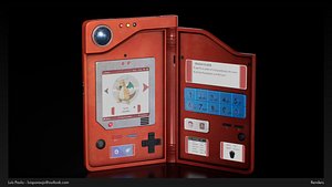 3D model Realistic Pokedex 3D Model