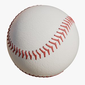 3D model New Baseball PBR
