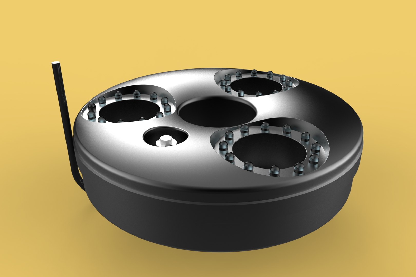 FLOATING MIST MAKER ULTRASONIC HUMIDIFIER FOGGER FOG BUBBLING 3D