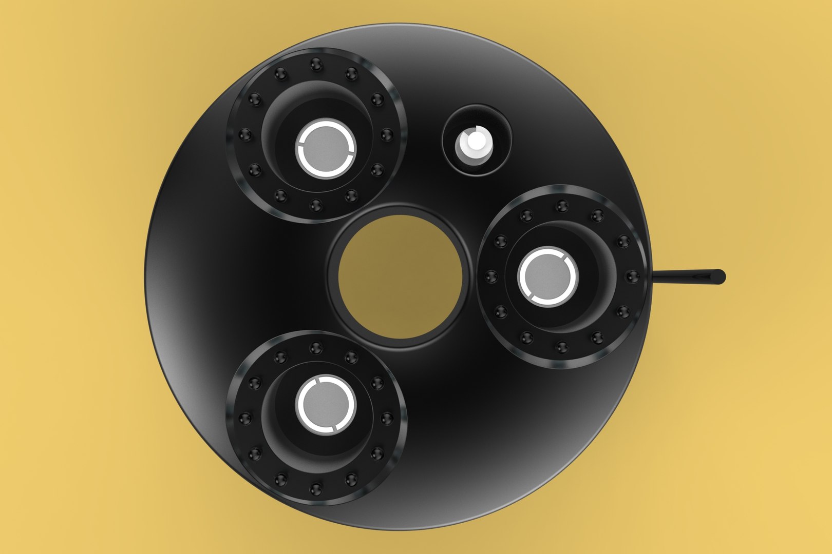 FLOATING MIST MAKER ULTRASONIC HUMIDIFIER FOGGER FOG BUBBLING 3D