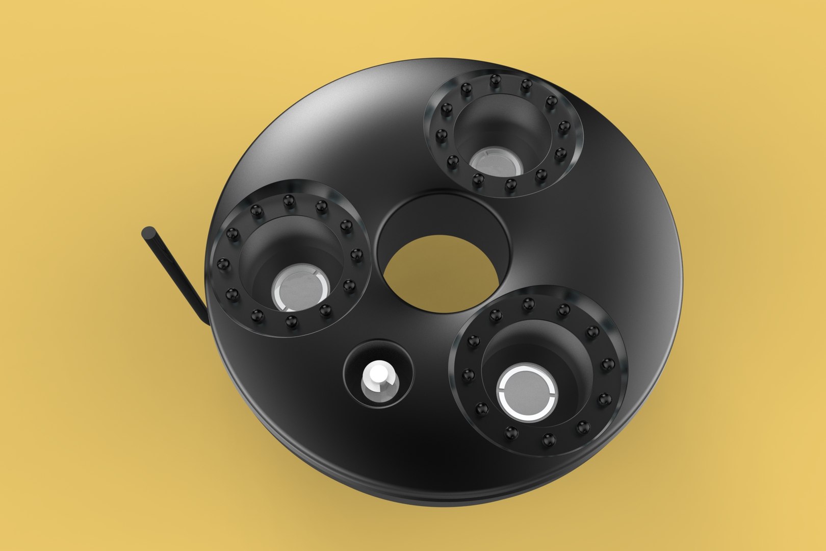 FLOATING MIST MAKER ULTRASONIC HUMIDIFIER FOGGER FOG BUBBLING 3D