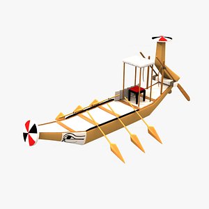 3dsmax ancient egypt boat e