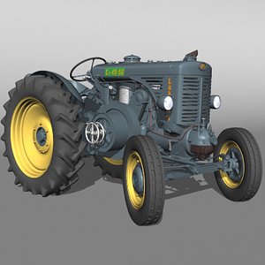 3d model landini 45 tractor
