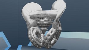 Sci-Fi Pelvis 3D model