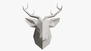 Small Deer Pepar Head 3D model