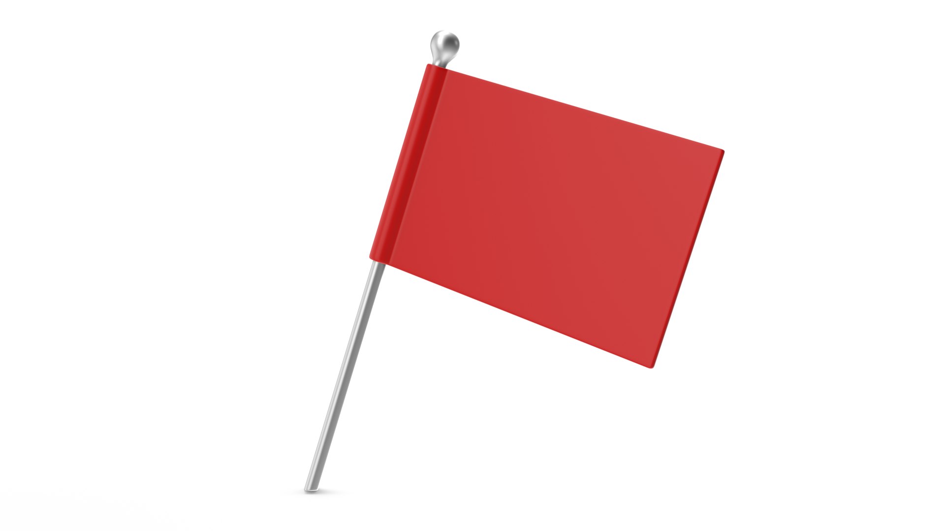 3D Red Flag - TurboSquid 2133937