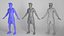Shirtless young man ready for animation 345