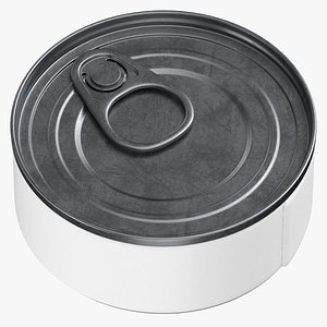 3D Canned Tuna Blank and Generic Label
