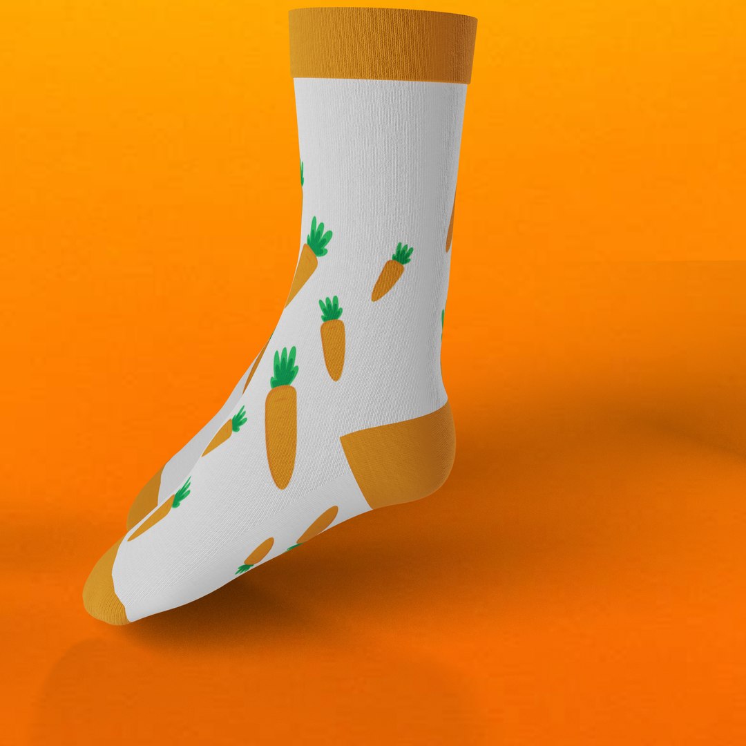 Socks rigged 3D model - TurboSquid 1653001