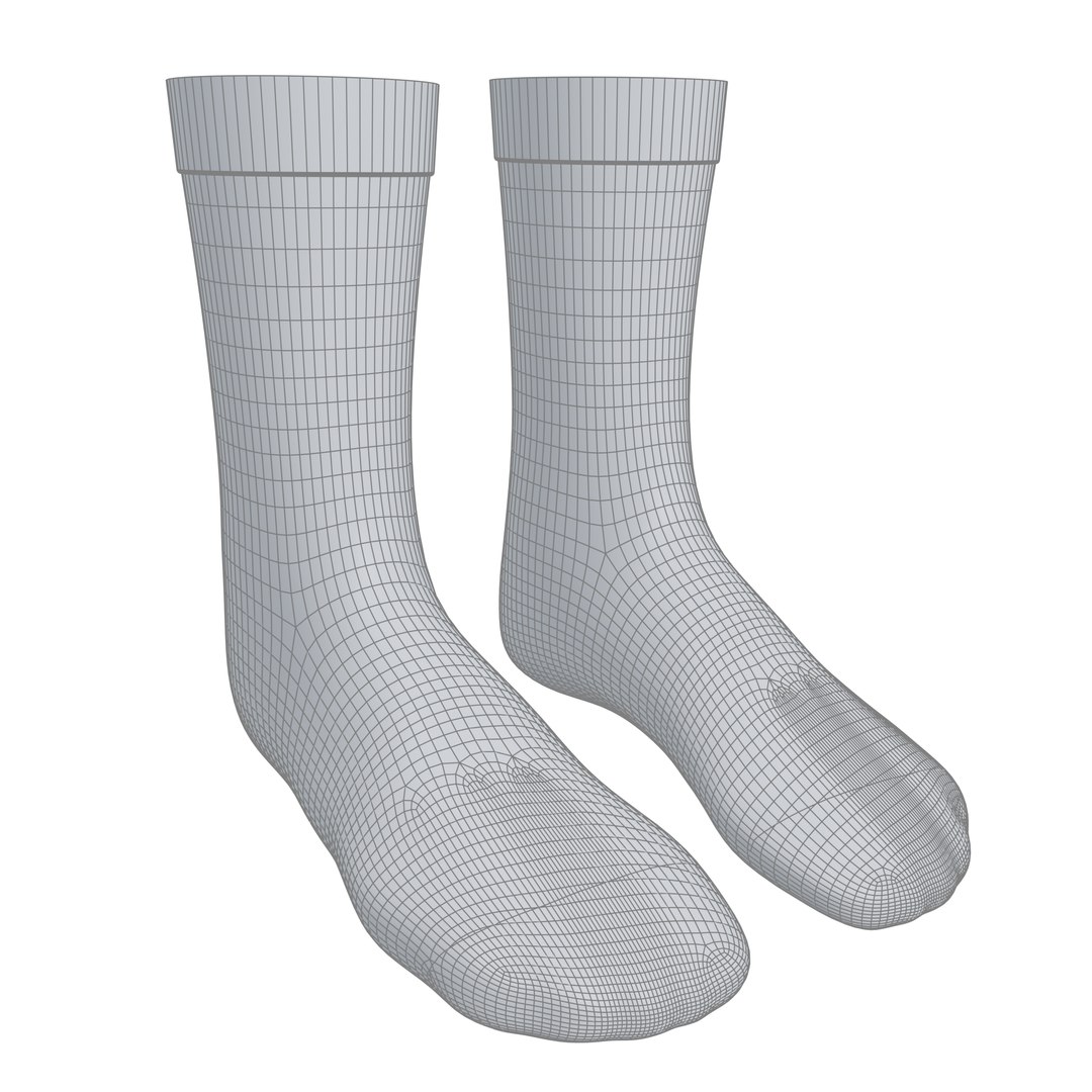 Socks rigged 3D model - TurboSquid 1653001
