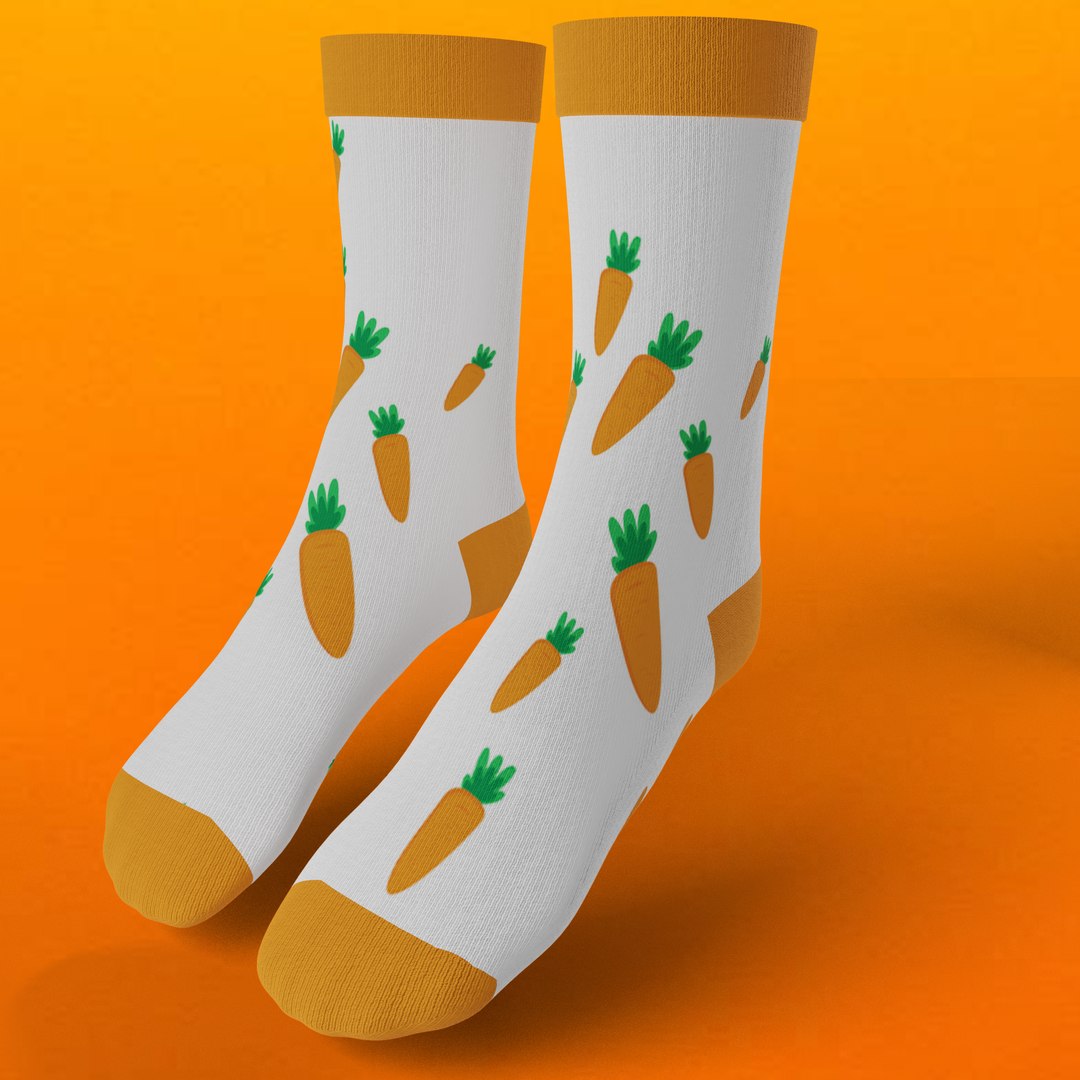 Socks rigged 3D model - TurboSquid 1653001