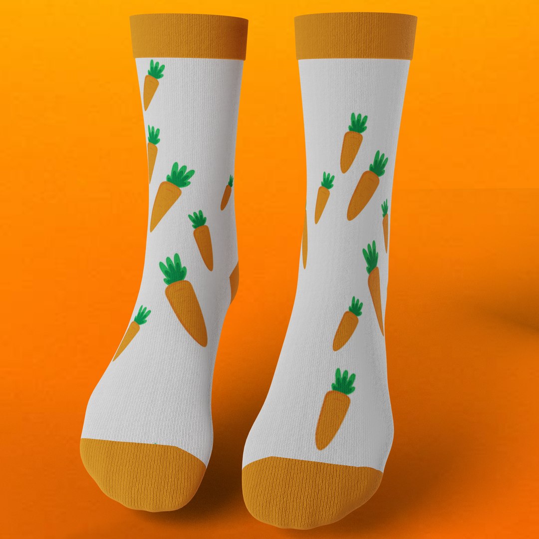 Socks rigged 3D model - TurboSquid 1653001