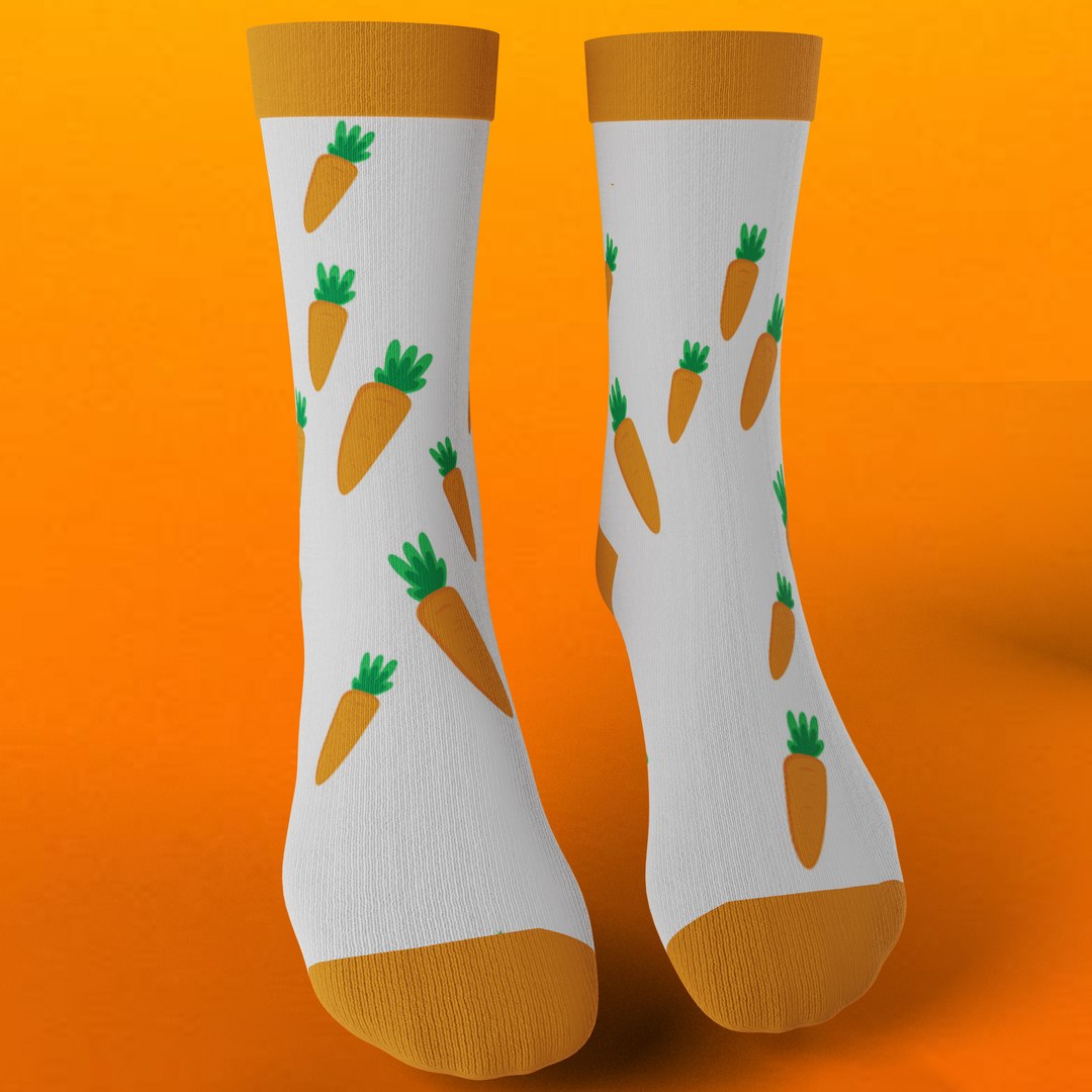 Socks rigged 3D model - TurboSquid 1653001