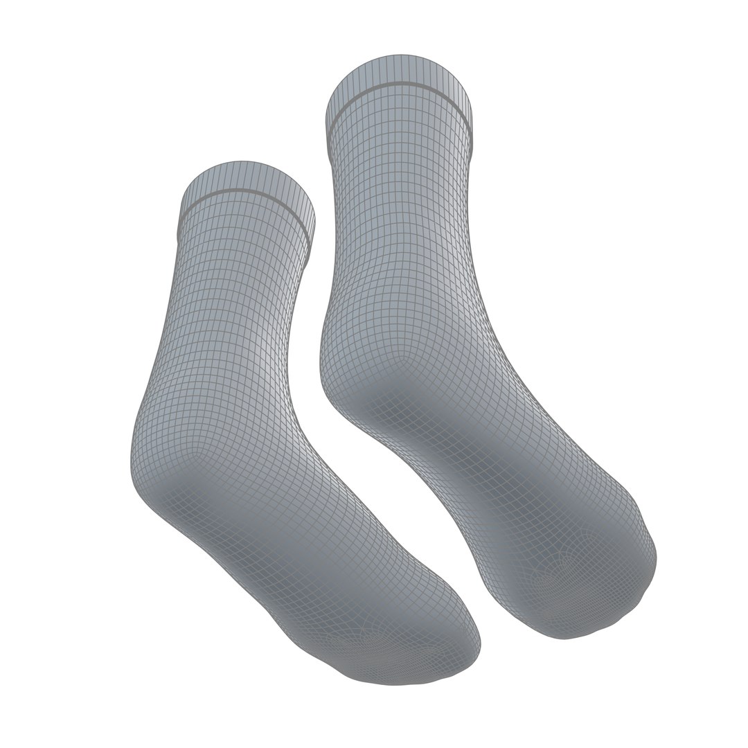 Socks rigged 3D model - TurboSquid 1653001