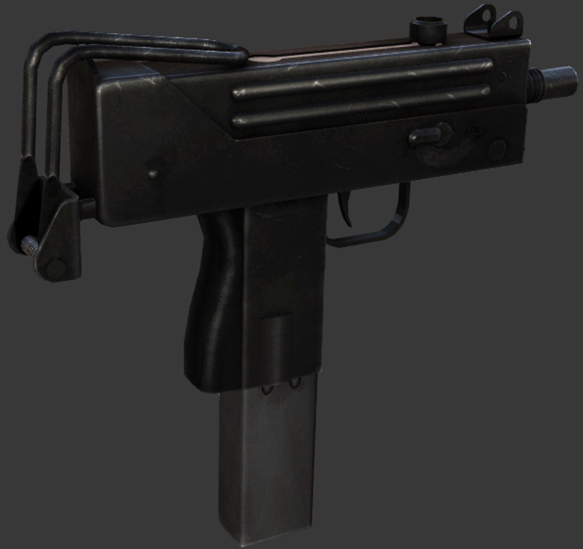 Mac 10 3d Model