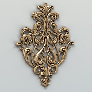 carved central decor max