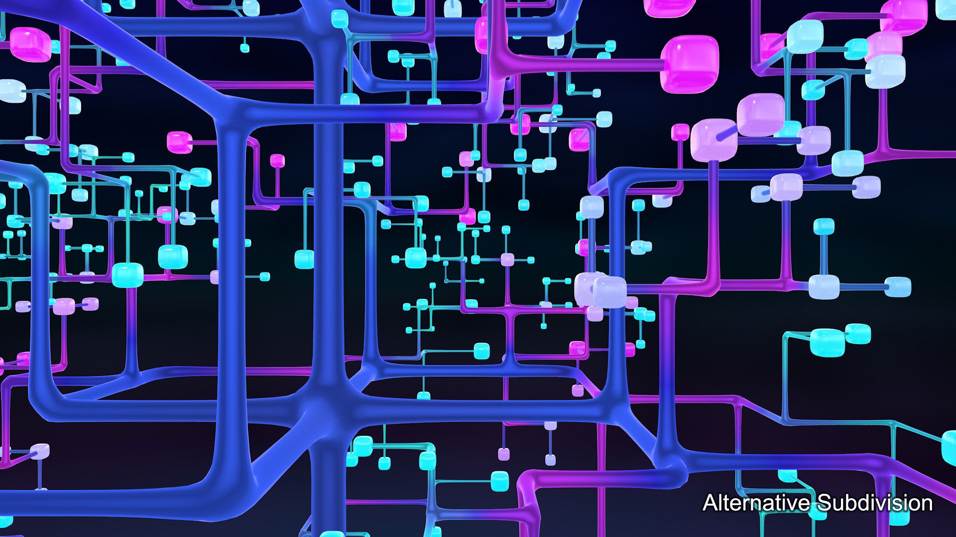 3D Cyber Confier Tree Model - TurboSquid 2343868