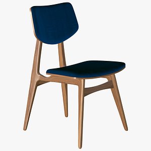 Wooden Dining Chair model