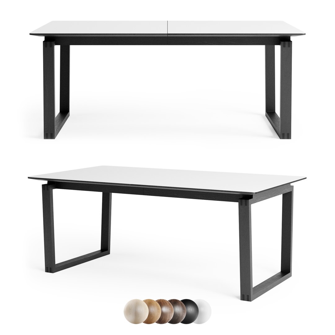 Bolia Dining Table Nord Model - TurboSquid 2143683