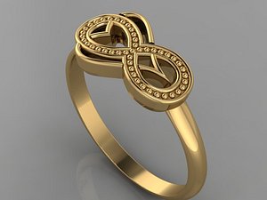 gold ring model