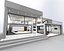 modern exterior interior house 3D model