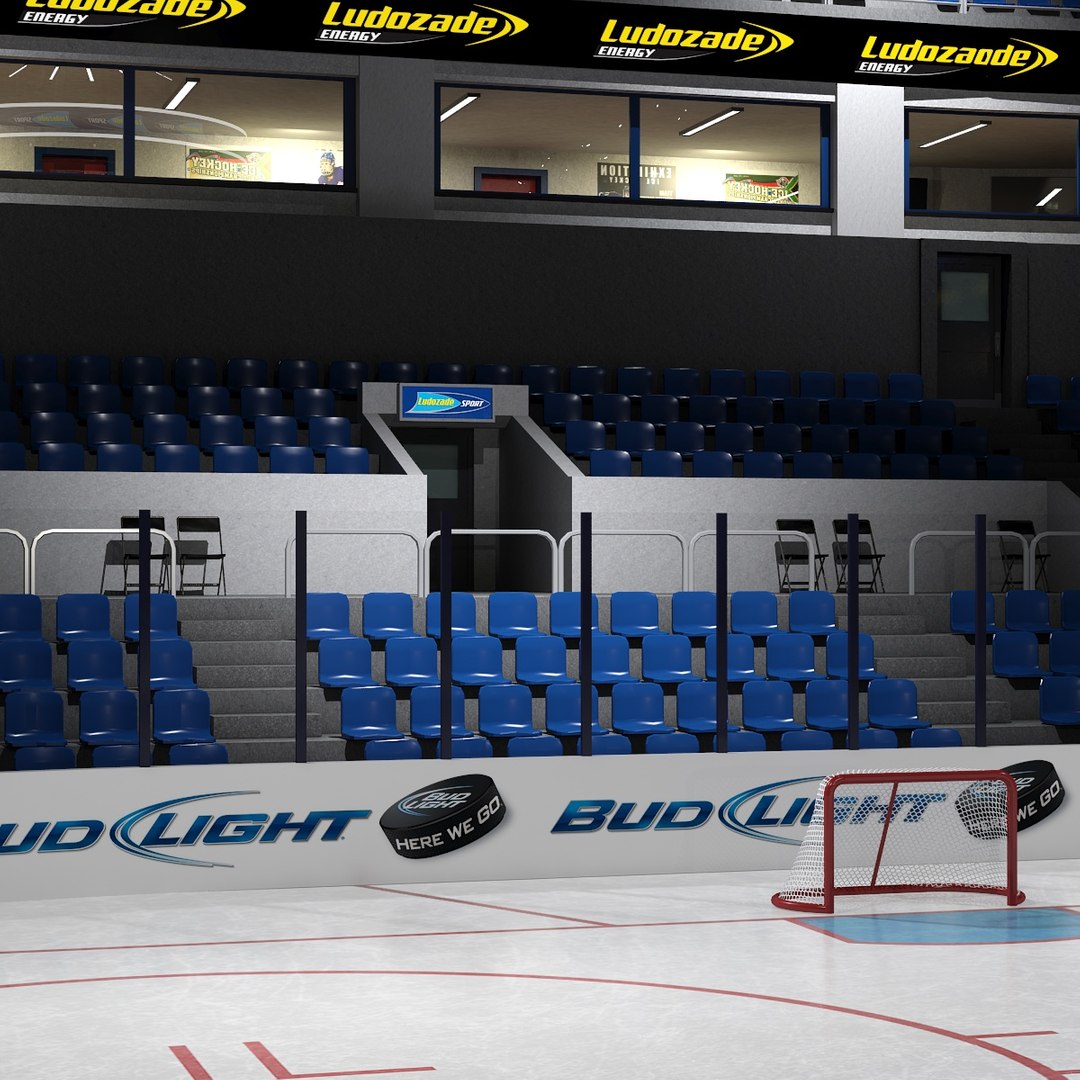 3d Interior Ice Hockey