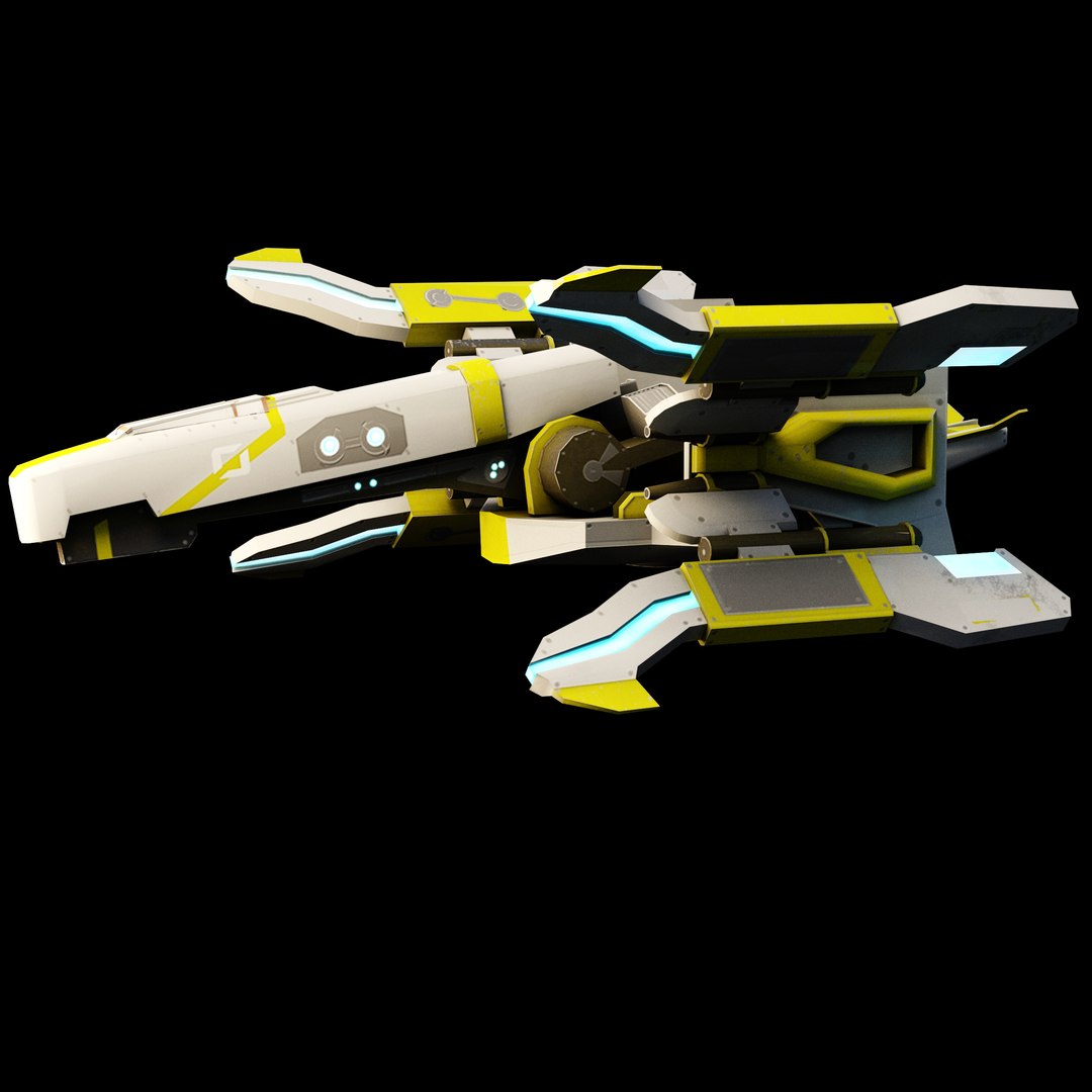 3D starfighter fighter - TurboSquid 1415116