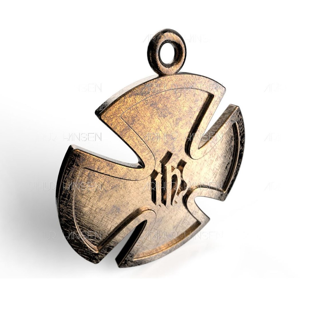 pendant maltese cross ihs 3d model https://p.turbosquid.com/ts-thumb/Pw/BtIyQz/WPv9cNCq/maltcrossihsgold1200x1200/jpg/1417440142/1920x1080/fit_q87/6a65d43ef75c31d1f9481b13aaf15ea1bcdc2b46/maltcrossihsgold1200x1200.jpg