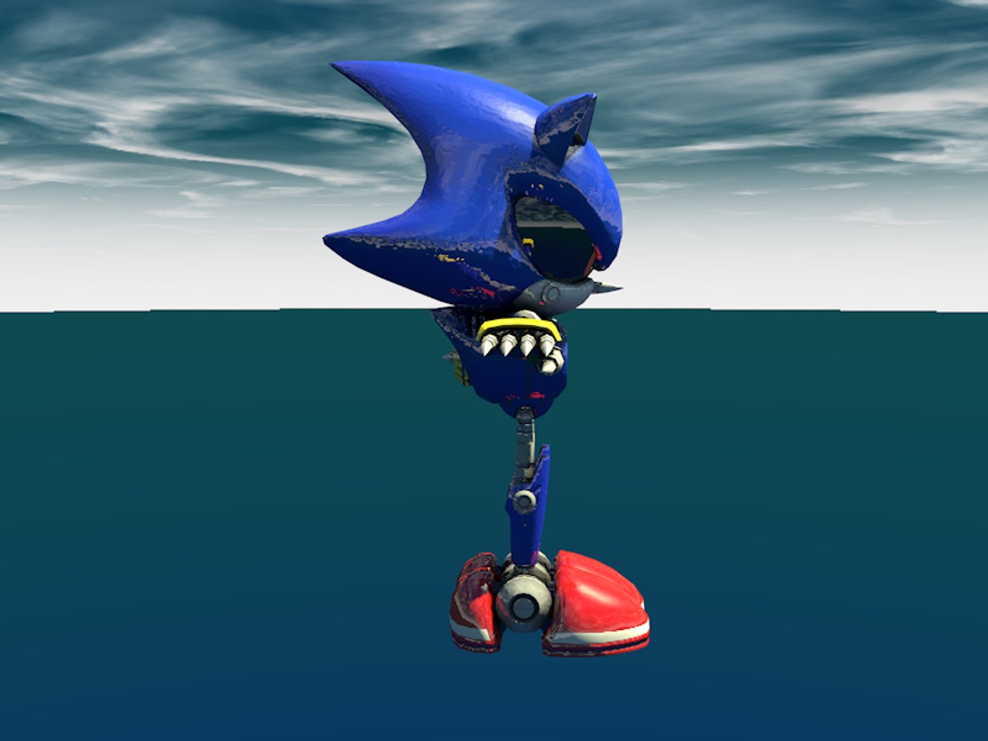 Metal Sonic by 3d man, Download free STL model