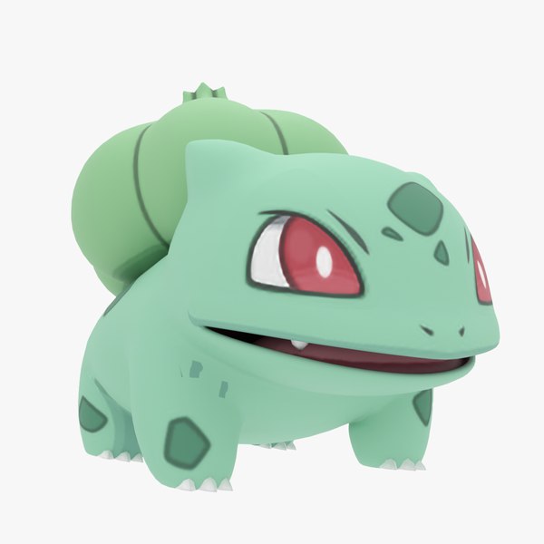 modelo 3d Pokémon Bulbasaur - TurboSquid 2362903