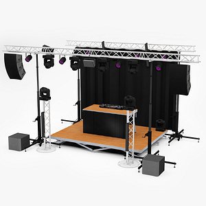 Professional DJ Stage