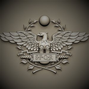 SPQR coat of arms