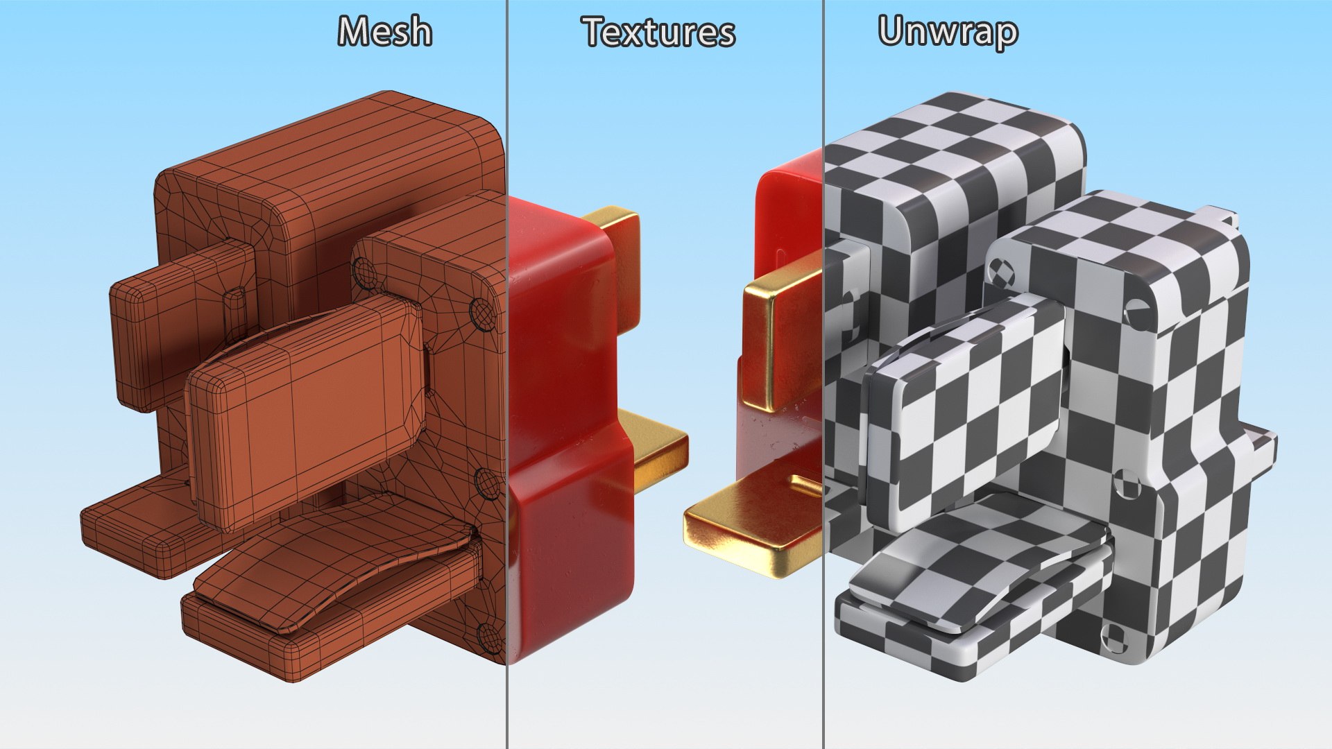 T Connector 3D Model - TurboSquid 1930102
