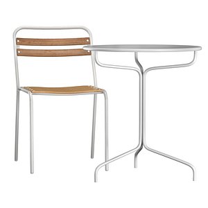 Inverness Outdoor Dining Set 3D model