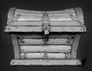Fantasy Treasure Chest
