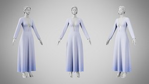 Dress 35 Periwinkle