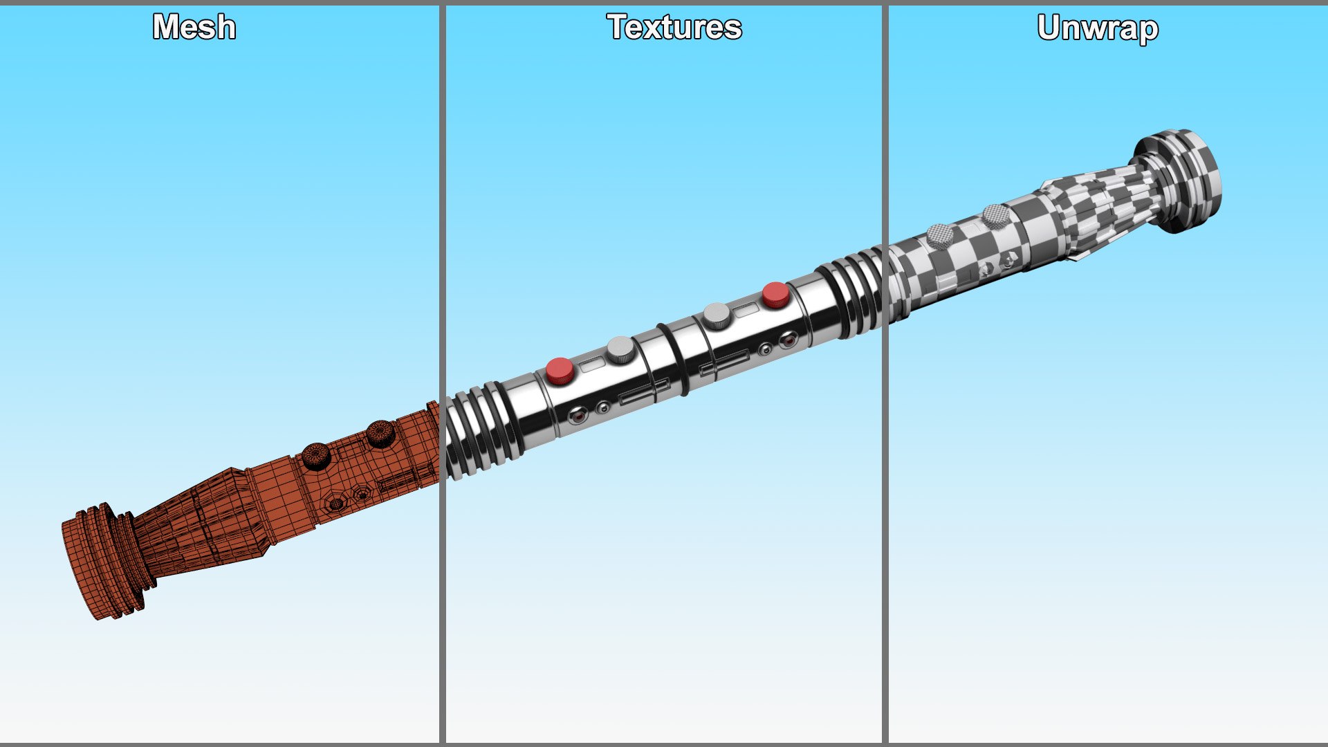 Darth Mauls Lightsaber 3D model https://p.turbosquid.com/ts-thumb/Pw/YTFLE6/uo/darthmaulslightsabervray3dmodel009/jpg/1723079882/1920x1080/fit_q87/8b9abf3792a0902ee07946e6b53f0d42365c5238/darthmaulslightsabervray3dmodel009.jpg