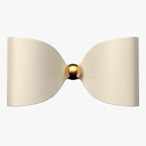 Gift Bow 6v PBR 3D model