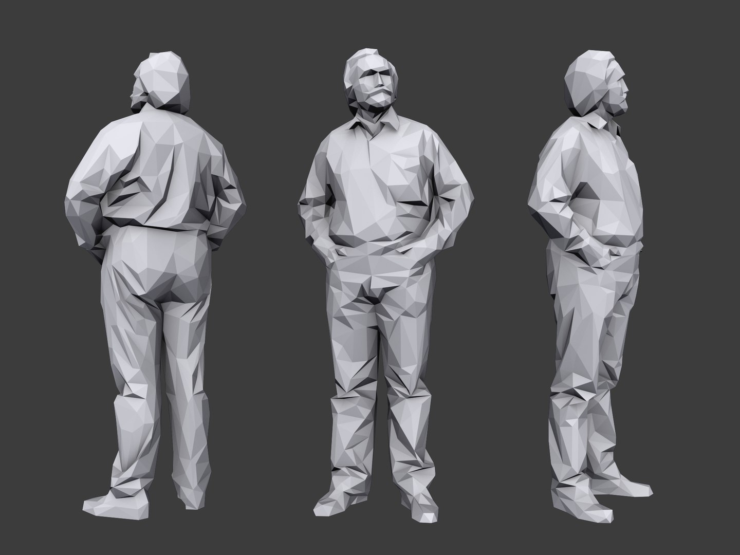 3d People Pack Casual Model