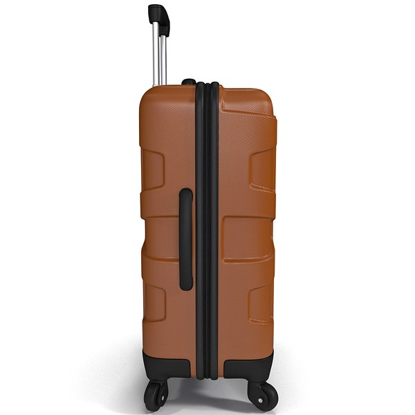 jeep hardside spinner suitcase 3d 3ds