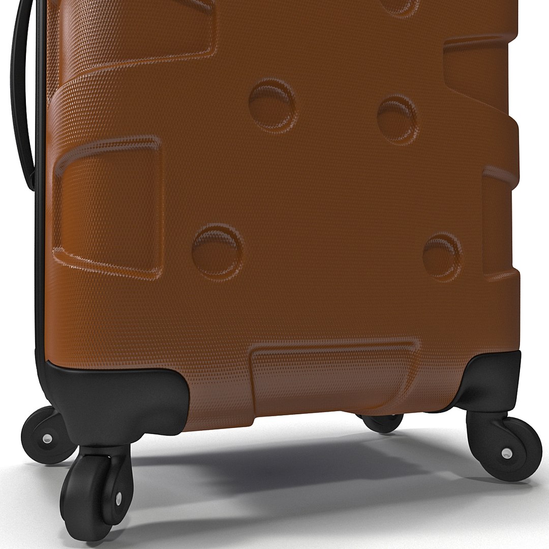 jeep hardside spinner suitcase 3d 3ds