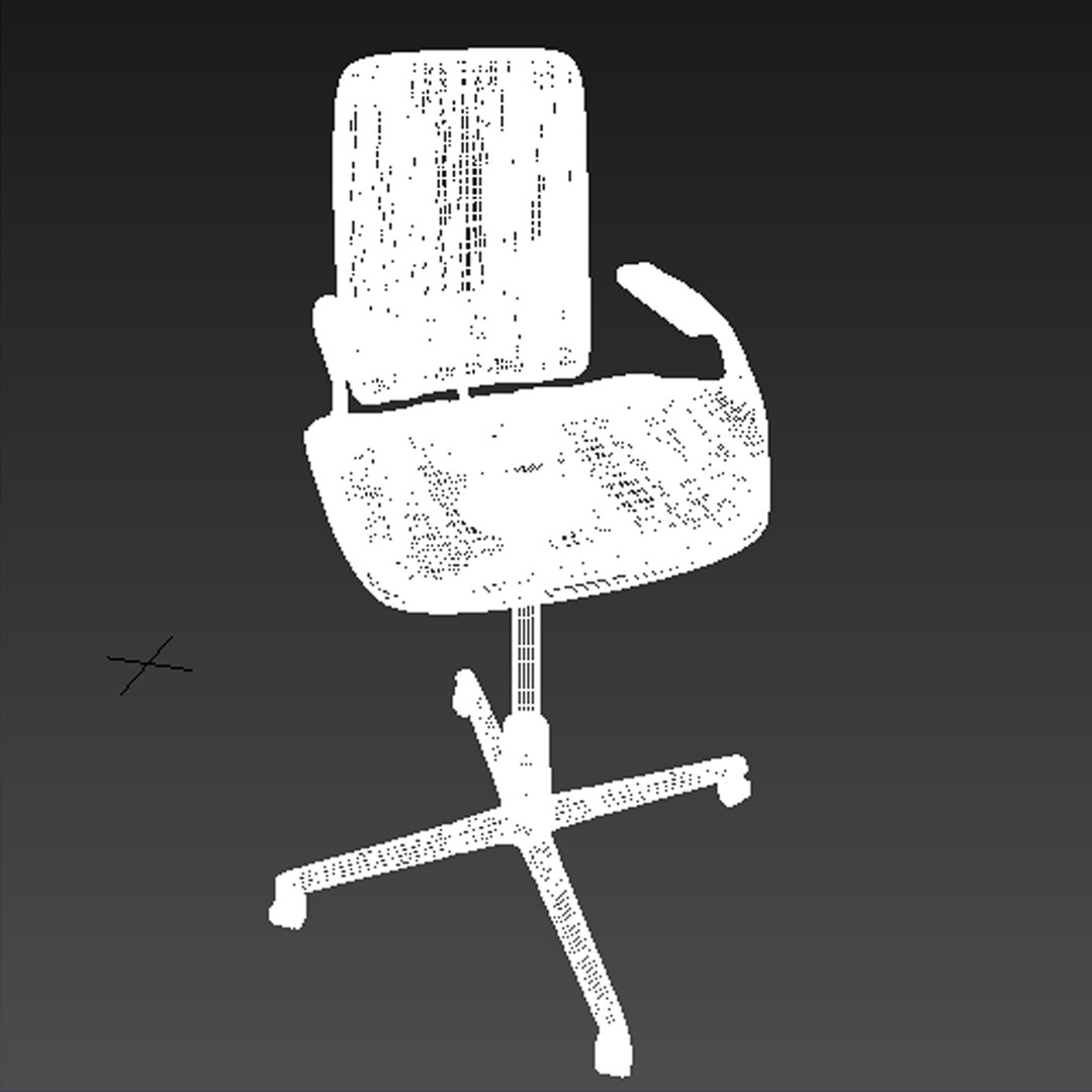 3d office chair model