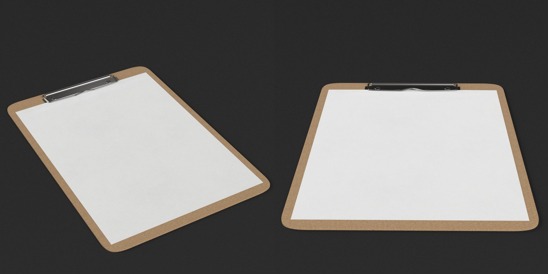 Clipboard paper ready 3D - TurboSquid 1414489