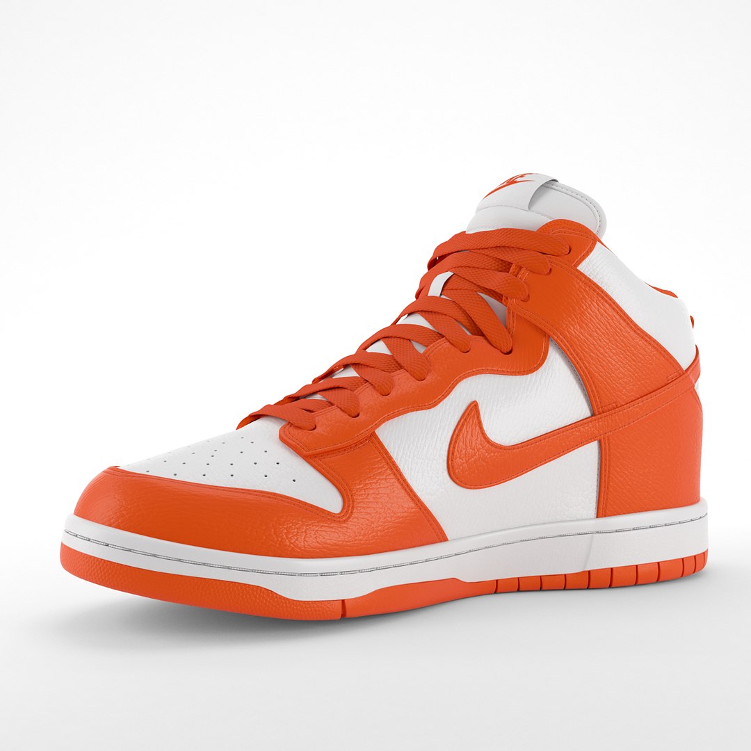 3D Model Nike Dunk Shoes Pbr - TurboSquid 1544796