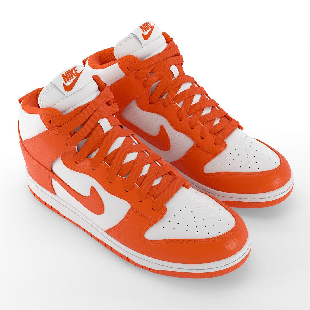 3D Model Nike Dunk Shoes Pbr - TurboSquid 1544796