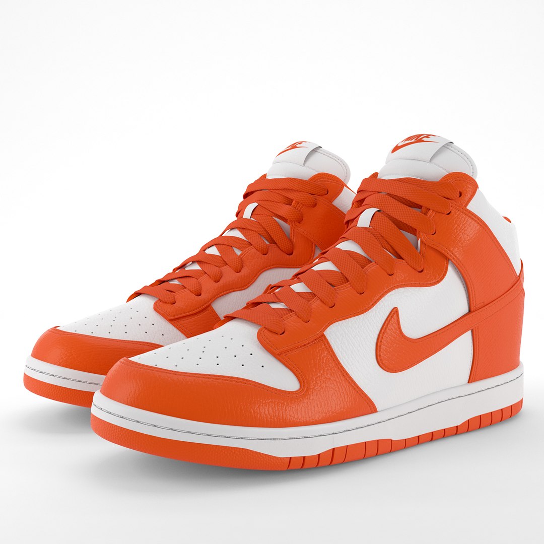 3D Model Nike Dunk Shoes Pbr - TurboSquid 1544796