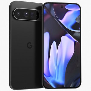 3D model Google Pixel 9 Pro XL Obsidian