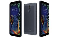 LG K40 Gray Low Poly