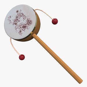 3ds max rattle drum hand shake