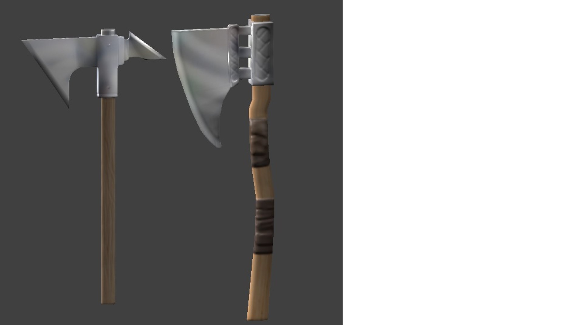 3d Model Axe Wars Ax